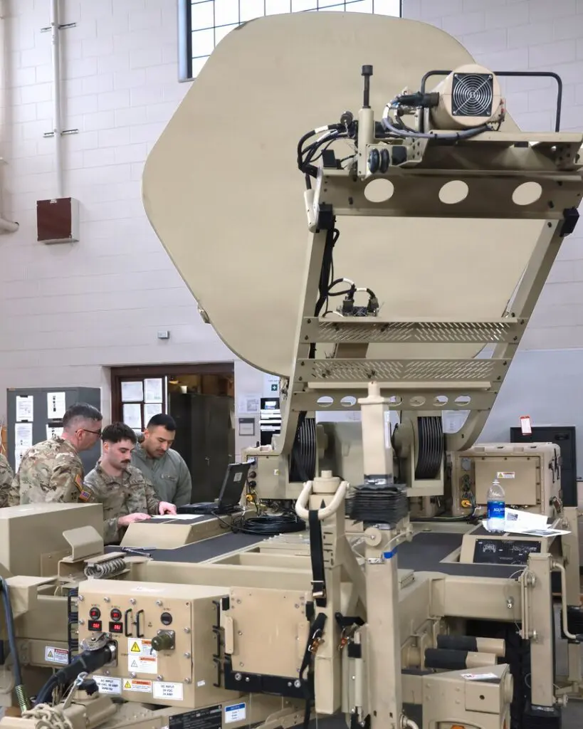 A piece of Wisconsin Army National Guard equipment