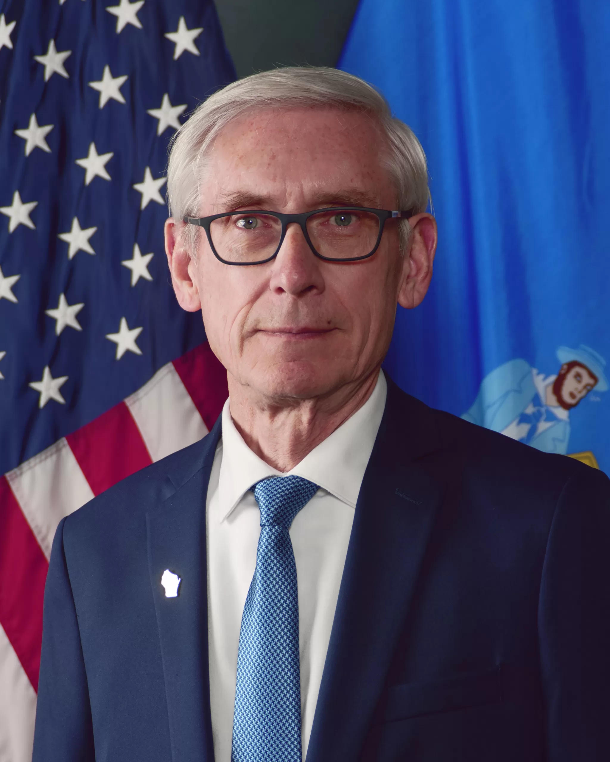 Governor Tony Evers Official Portrait
