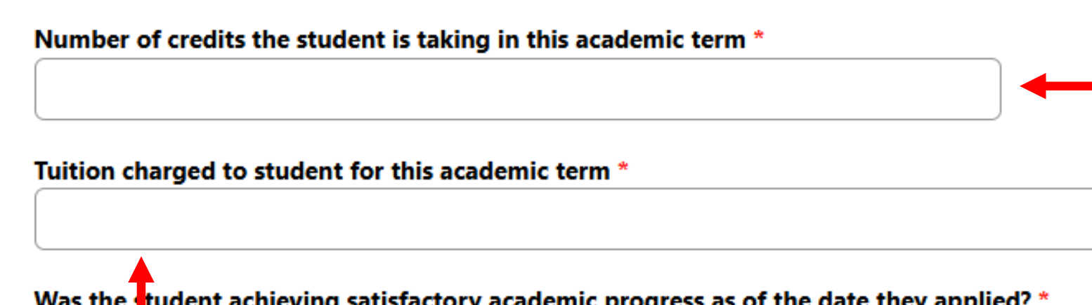 a screenshot of a web form asking for data