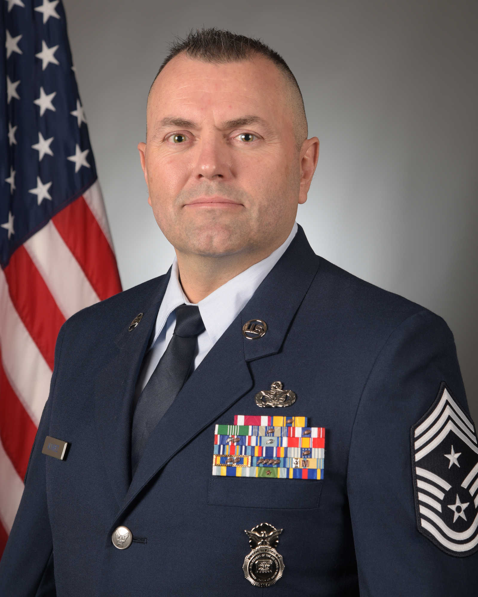 Chief Master Sgt. Michael Alvarez